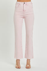 High Rise Straight Jeans