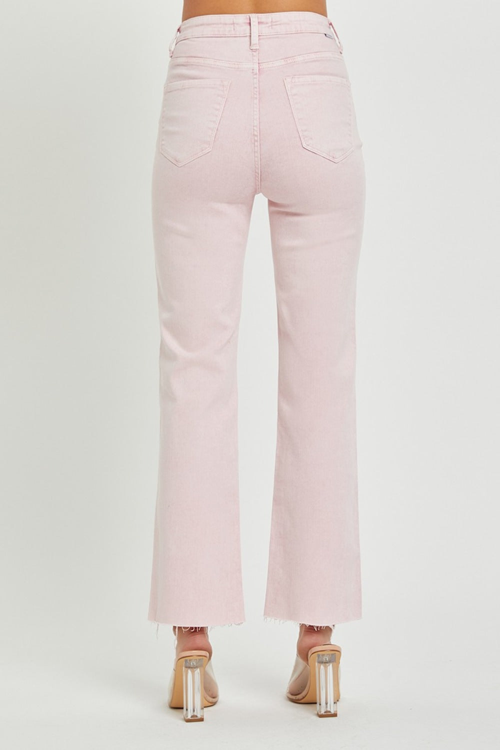 High Rise Straight Jeans