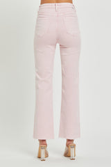 High Rise Straight Jeans