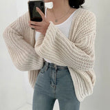 Lantern Sleeve Cardigan