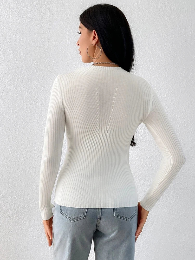 Long Sleeve Turtleneck Pullover