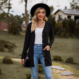 Casual Long Sleeve Knitted Cardigan