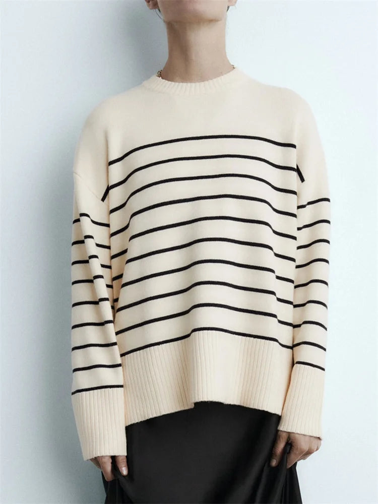 Loose Beige Pullover