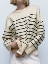 Loose Beige Pullover