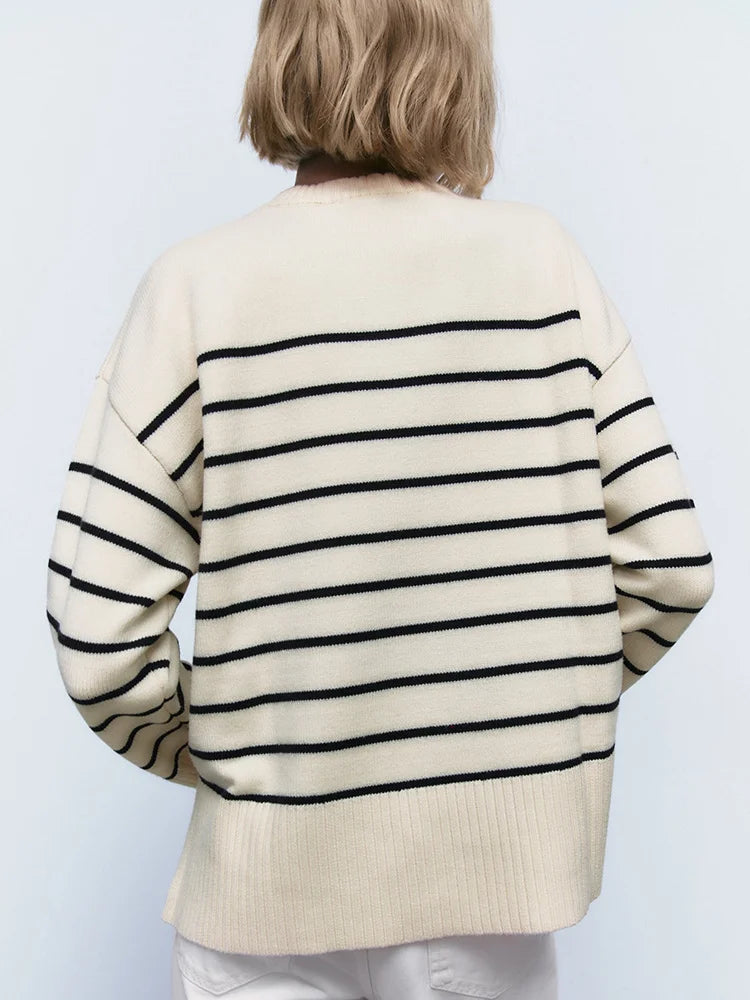 Loose Beige Pullover