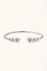 1.8 Carat Moissanite 925 Sterling Silver Bracelet