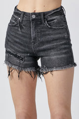 Denim Shorts with Pockets