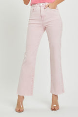 High Rise Straight Jeans